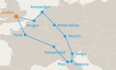 Highlights of Europe, by Coach