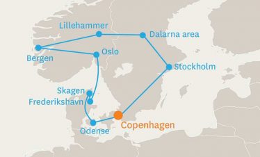Highlights of Scandinavia, by Coach