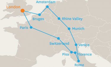 Grand Tour of Europe, by Coach
