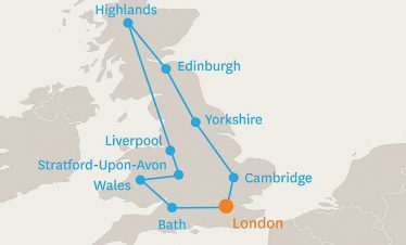 Tour of Great Britain, by Coach